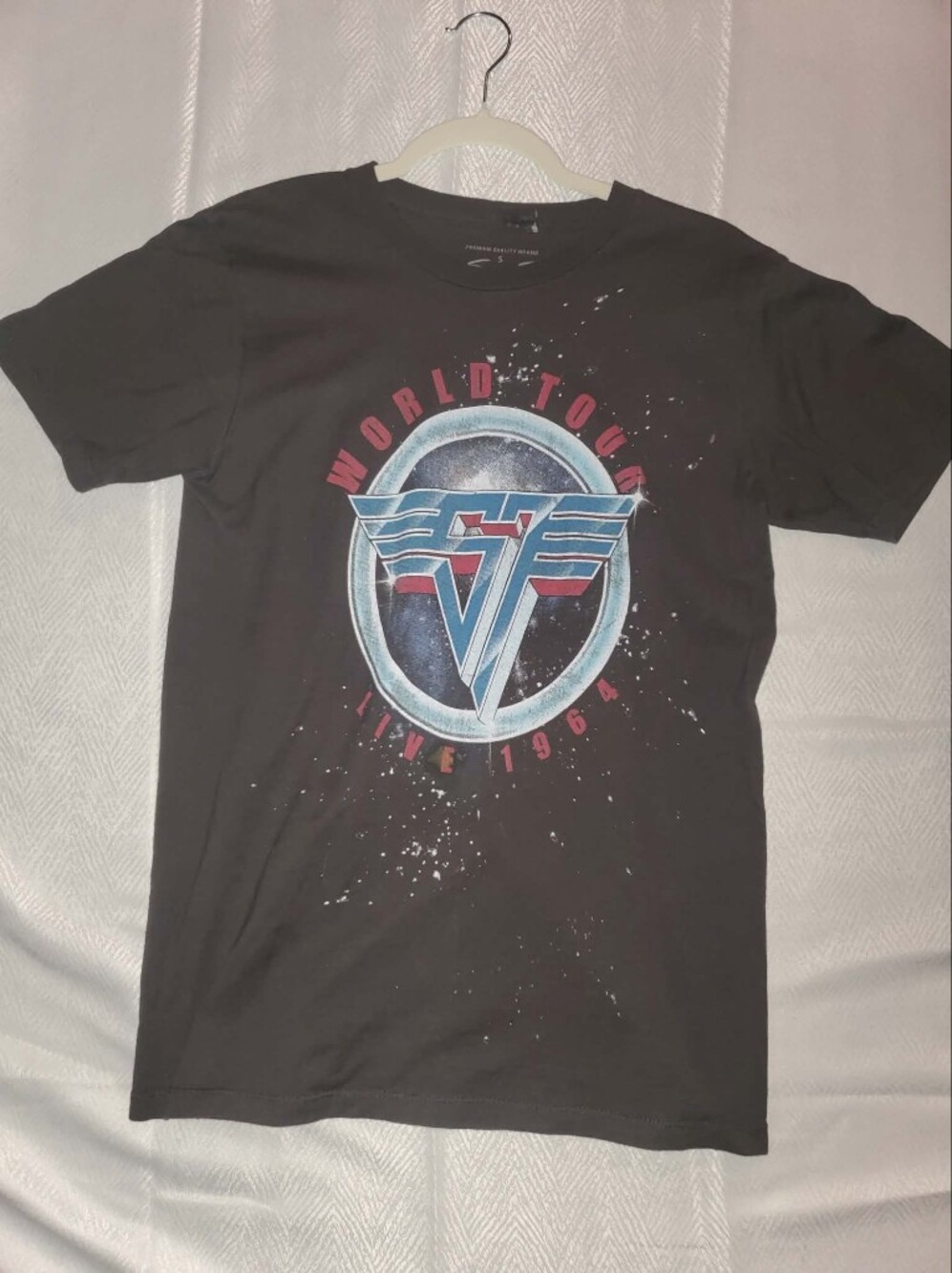 Seven7 Van Halen Inspired Graphic World Tour T-Shirt